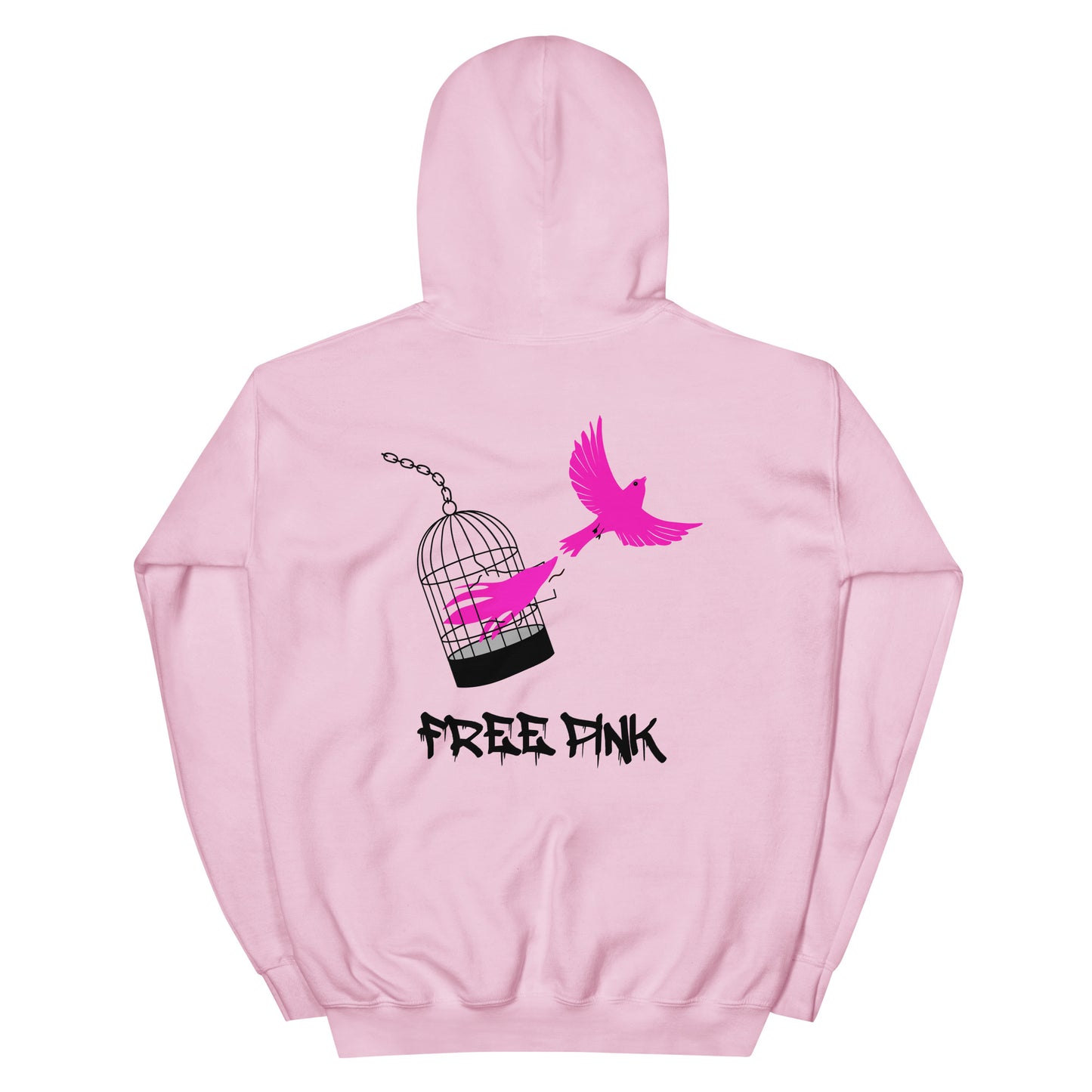 PINK BIRD hoodie