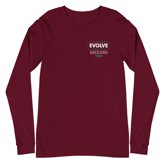 Evolve in Maroon