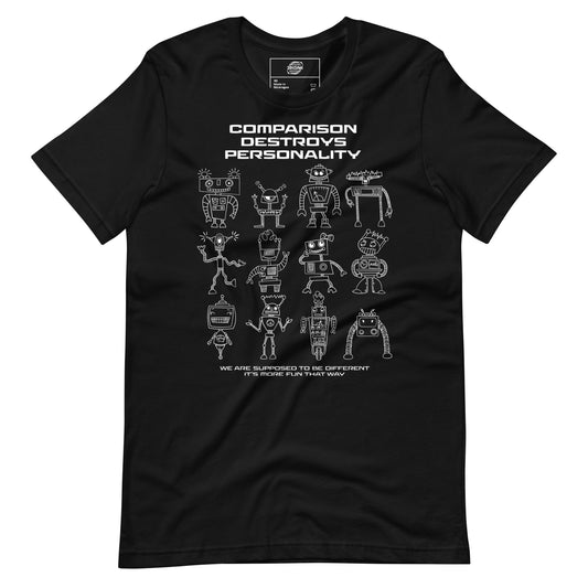 Comparison destroys personali-tee in Black