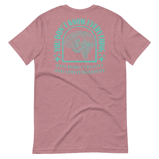 Curiosi-tee in Heather Orchid